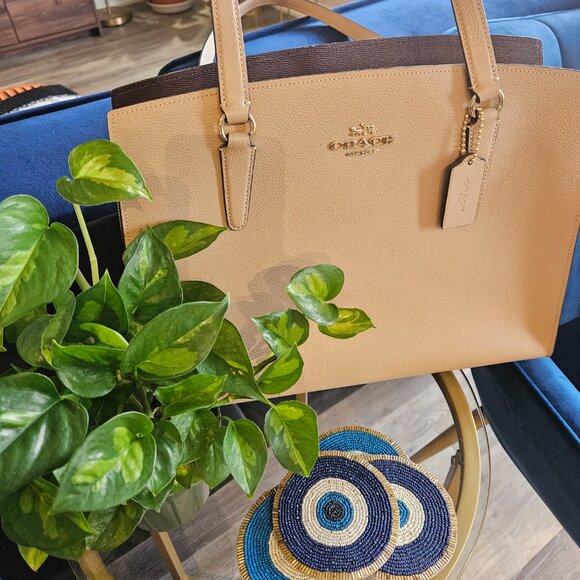 Coach Handbags - Coach Shoulder Bag in Beautiful Nude Shade